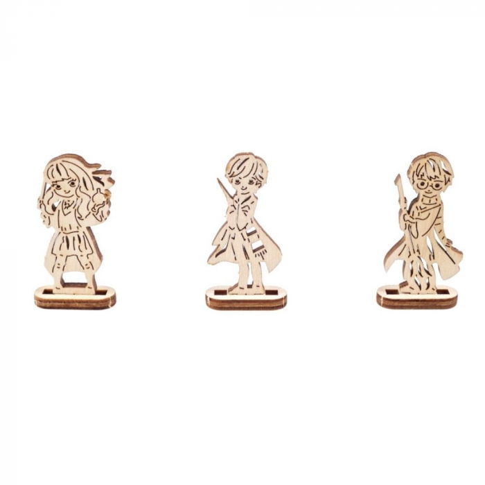 Puzzle 3D Hogwarts  Express din lemn, Ugears [12]