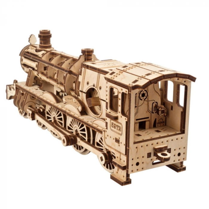 Puzzle 3D Hogwarts  Express din lemn, Ugears [9]