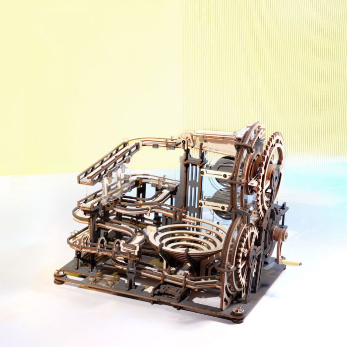 Puzzle 3D Marble Night City, Lemn, Robotime [12]