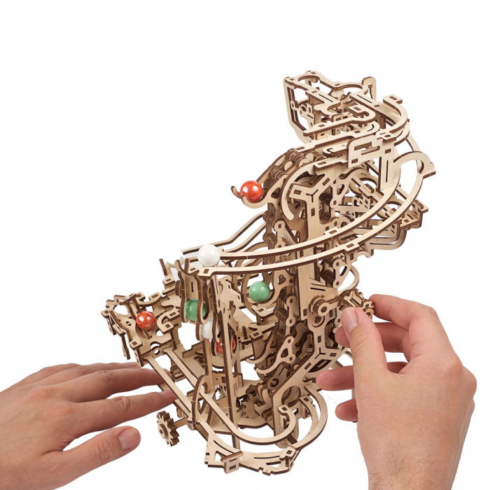 Puzzle 3D Marble Run Chain, Ugears [5]