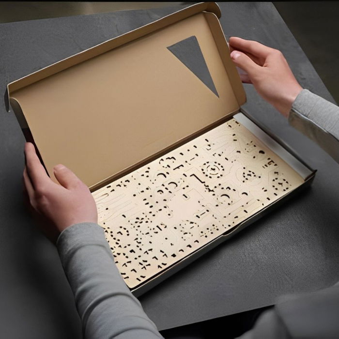 Puzzle 3D Marble Run Spiral Hoist din lemn, Ugears [6]