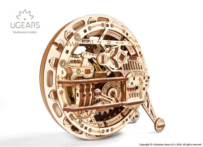 Puzzle 3D Monociclu Ugears [13]