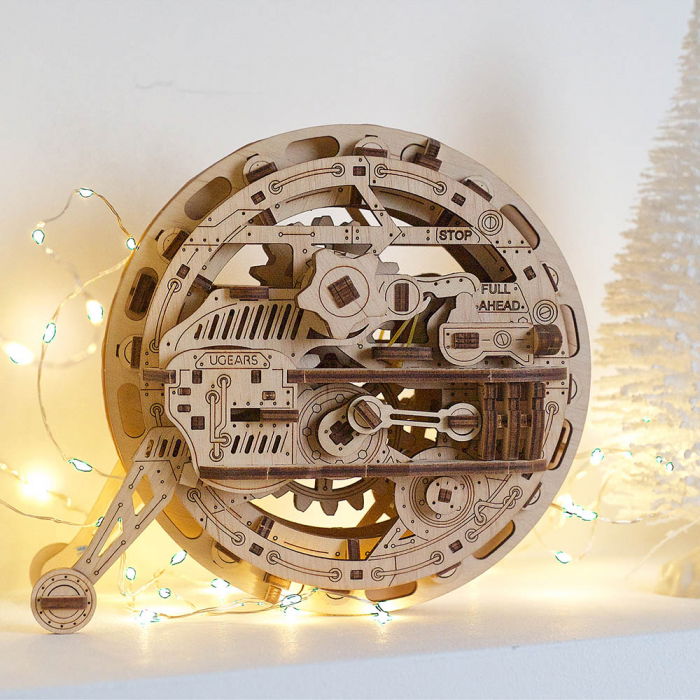 Puzzle 3D Monociclu Ugears [3]