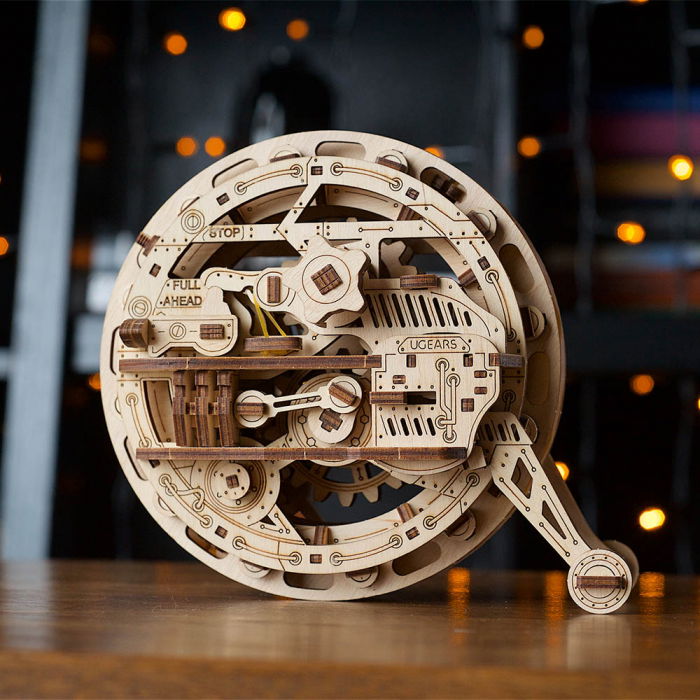 Puzzle 3D Monociclu Ugears [6]