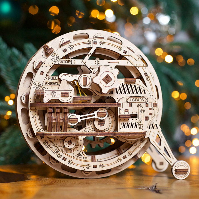 Puzzle 3D Monociclu Ugears [4]