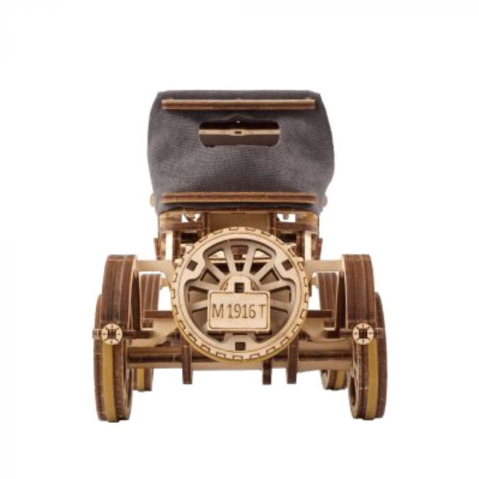 Puzzle 3D Retro Car UGR-T din lemn, Ugears [9]