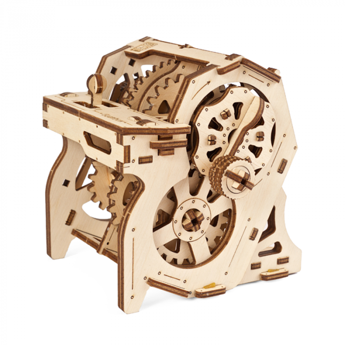 Puzzle 3D STEM Cutia de viteze din lemn Ugears [3]