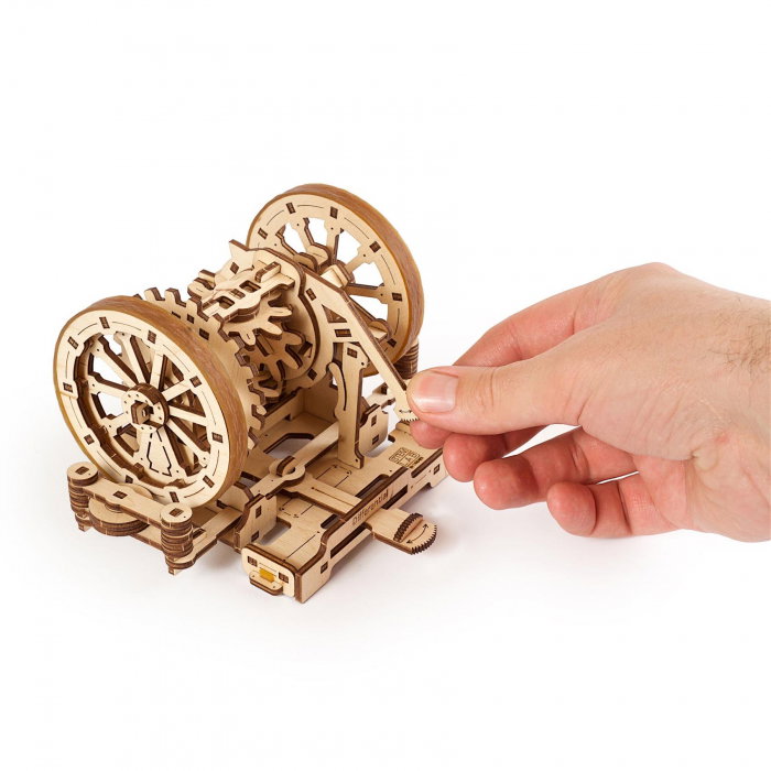 Puzzle 3D STEM Diferentialul din lemn Ugears [6]