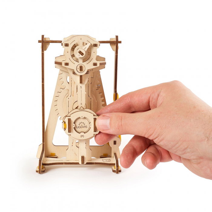 Puzzle 3D STEM Pendul din lemn Ugears [5]