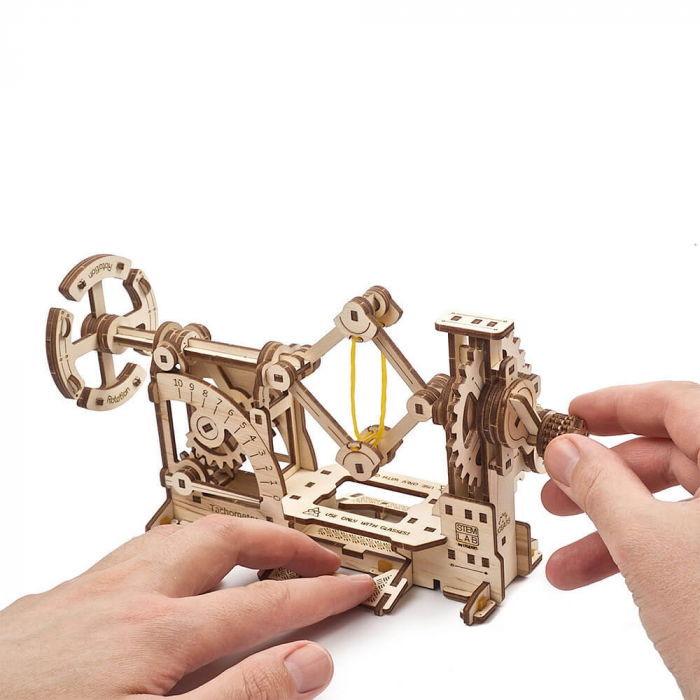 Puzzle 3D Tahometru, Ugears [5]