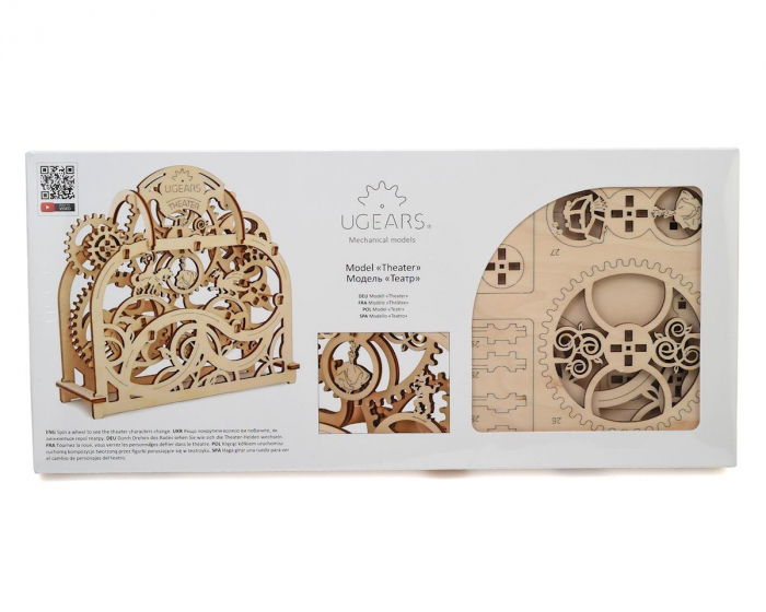 Puzzle 3D Teatru Mecanic din Lemn Ugears [13]