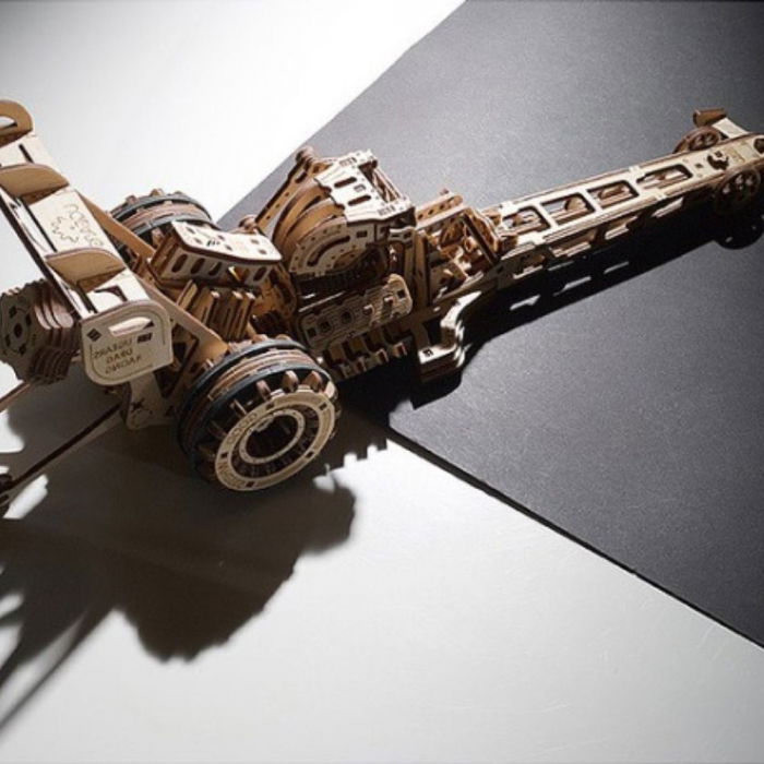 Puzzle 3D Top Fuel Dragster din lemn, Ugears [2]