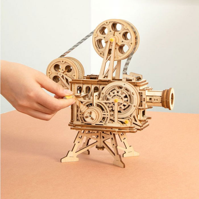 Puzzle 3D Vitascope, Lemn, Robotime [4]