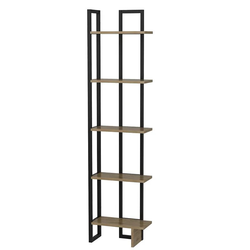 Raft de perete industrial, stejar negru 45x180 cm [3]