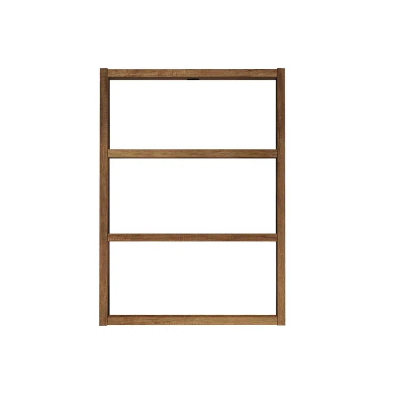 Raft de perete nuc cu polite multiple 43,2x60 cm [3]