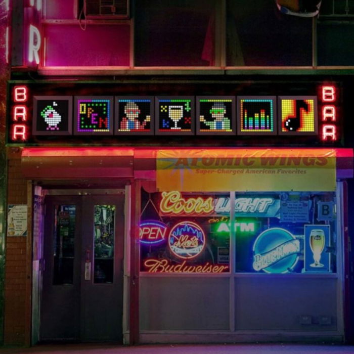 Rama Foto Digitala Pixel Art Display LED RGB cu aplicatie smart [5]