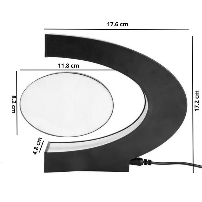 Rama foto magnetica levitanta cu iluminare RGB [20]