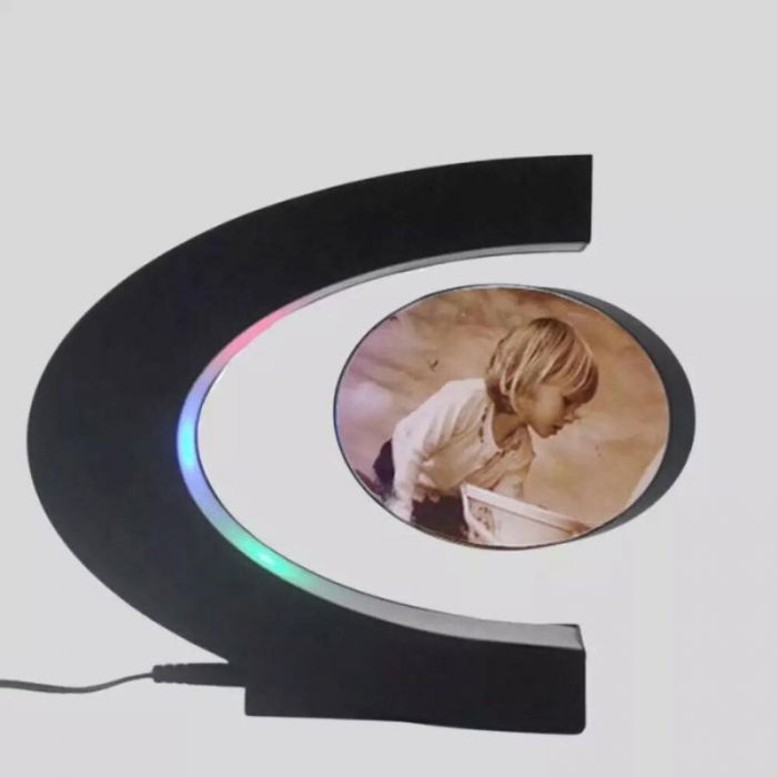 Rama foto magnetica levitanta cu iluminare RGB [13]