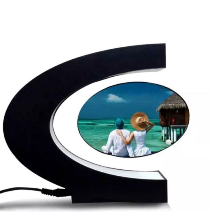 Rama foto magnetica levitanta cu iluminare RGB [16]