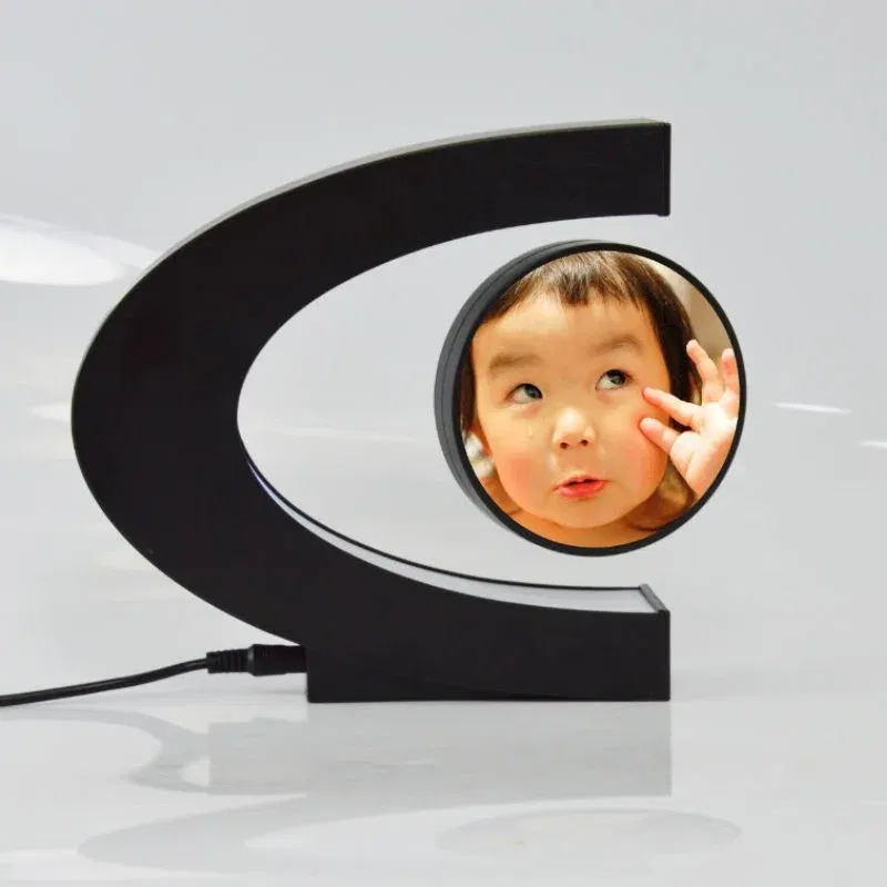 Rama foto magnetica levitanta cu iluminare RGB [8]