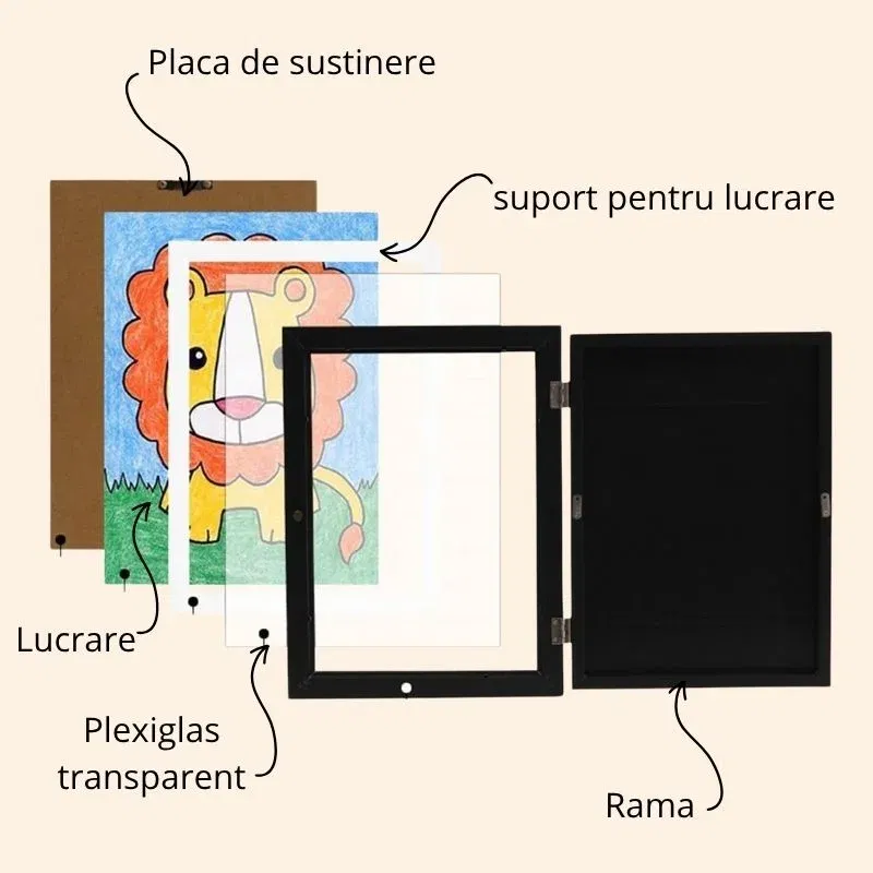 Rama magnetica pentru desene copii [10]
