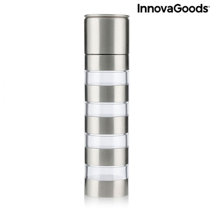 Rasnita condimente cu 4 compartimente, Mozaic Mix [11]