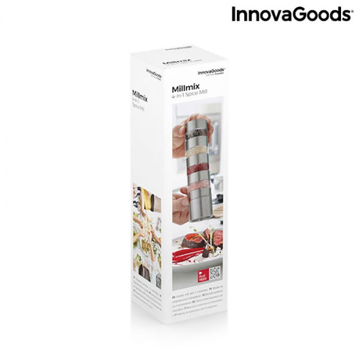 Rasnita condimente cu 4 compartimente, Mozaic Mix [13]