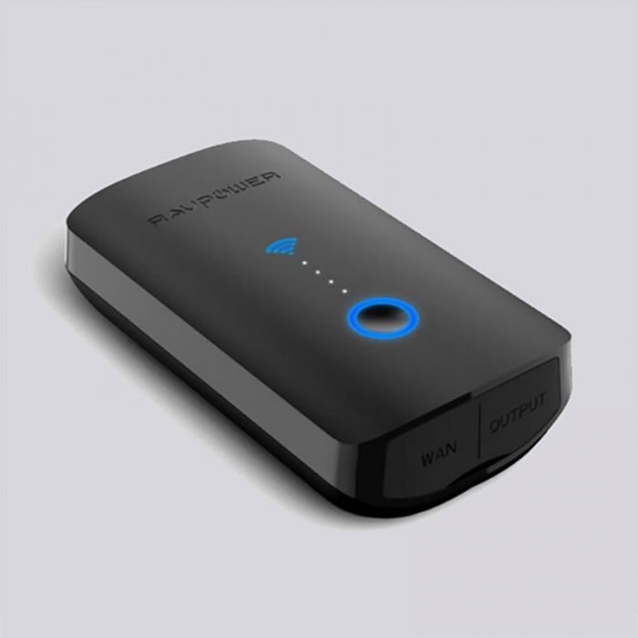 Router Wireless Portabil - Filehub RavPower RP-WD03, Cititor Carduri, Baterie Externa 6000mAh [1]