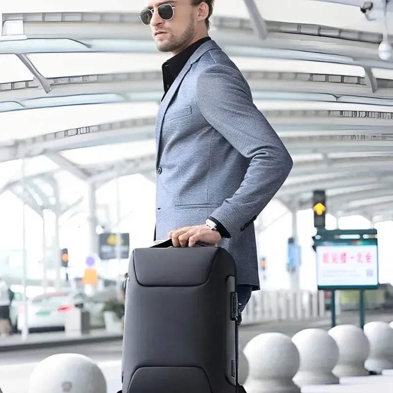 Rucsac antifurt barbati The SafeTrekker Waterproof USB [9]