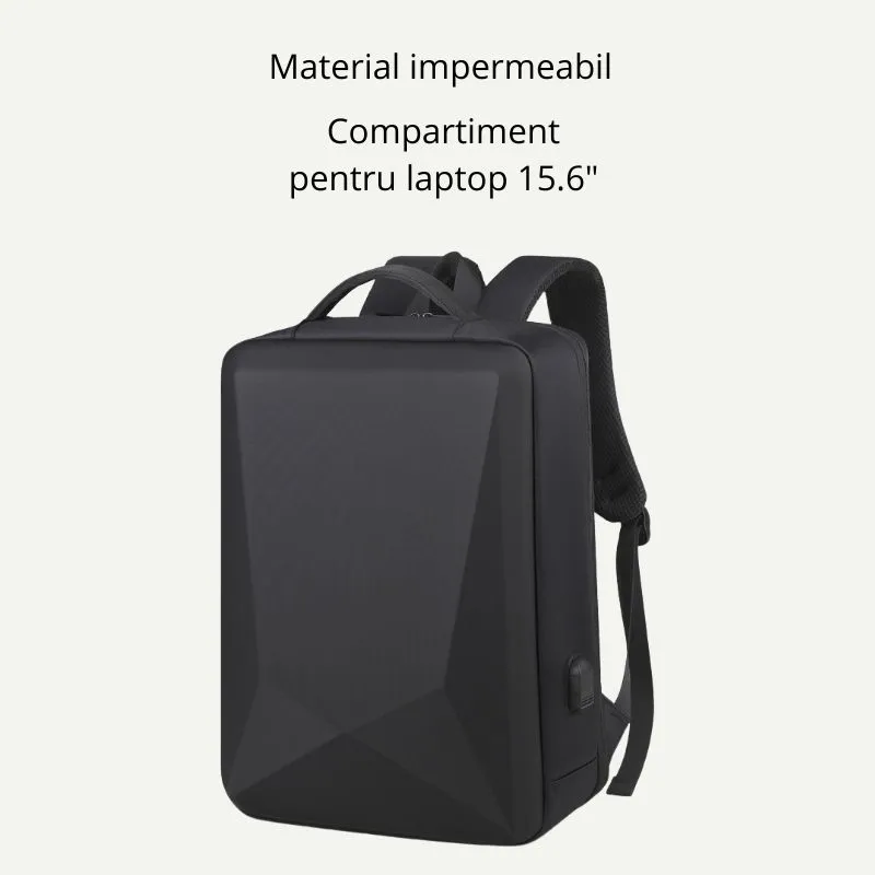 Rucsac Negru pentru Laptop cu Port USB [11]
