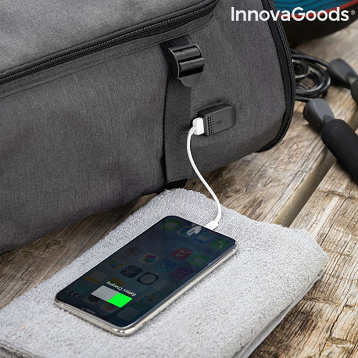 Rucsac Urban Style cu cifru si port USB [10]