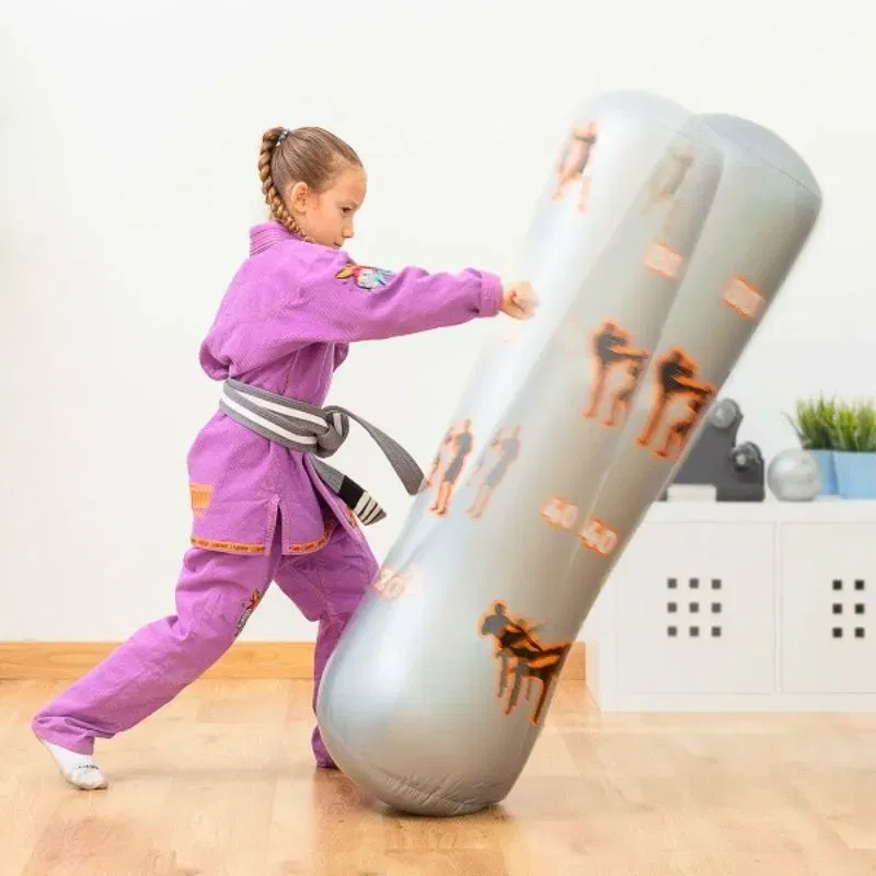 Sac de box copii, cu picior gonflabil si pompa inclusa [2]