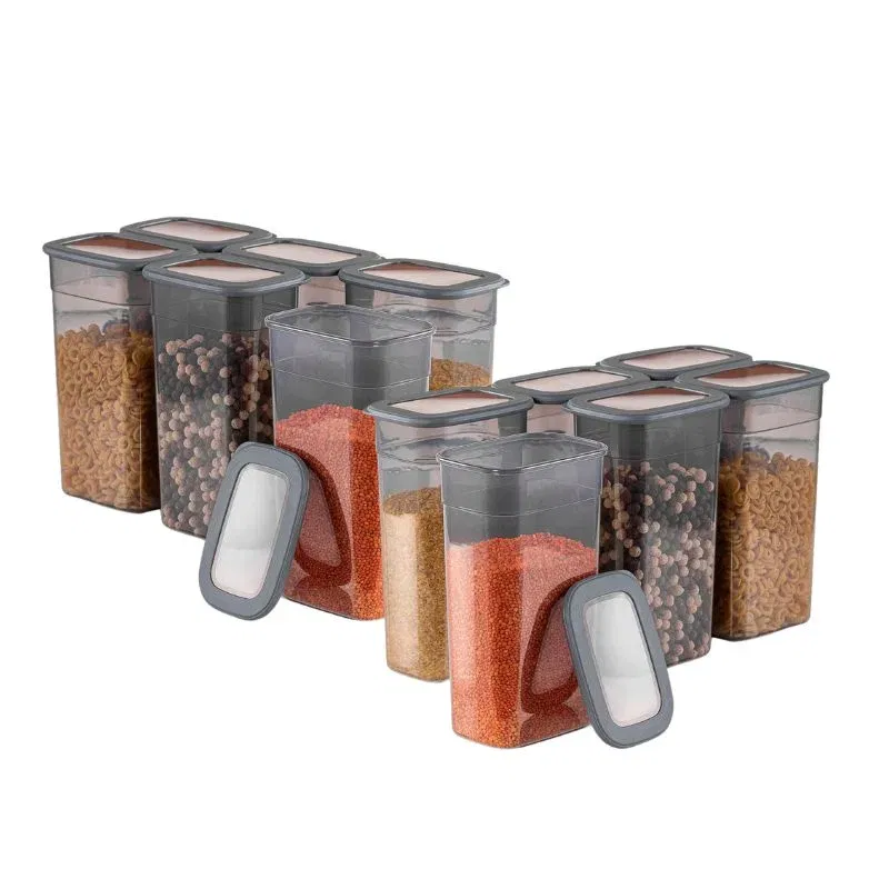 Set 12 cutii antracit pentru depozitare [1]