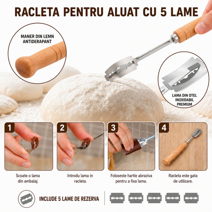 Set 19 Accesorii pentru Prepararea Painii de Casa [11]