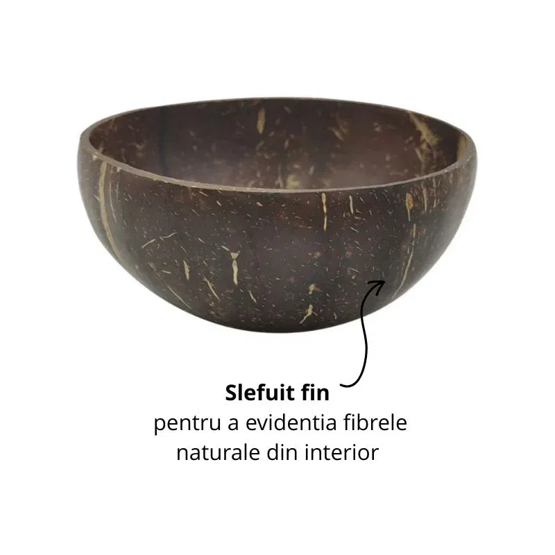 Set 2 boluri din coaja de nuca de cocos [11]