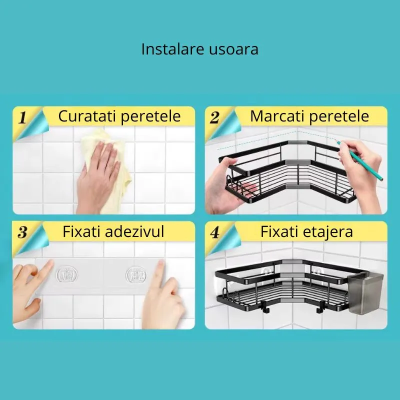 Set 2 etajere de colt [7]