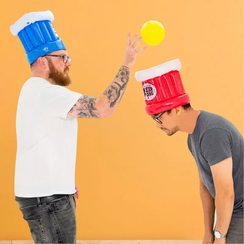 Set 2 palarii gonflabile, Beer Pong Party [2]