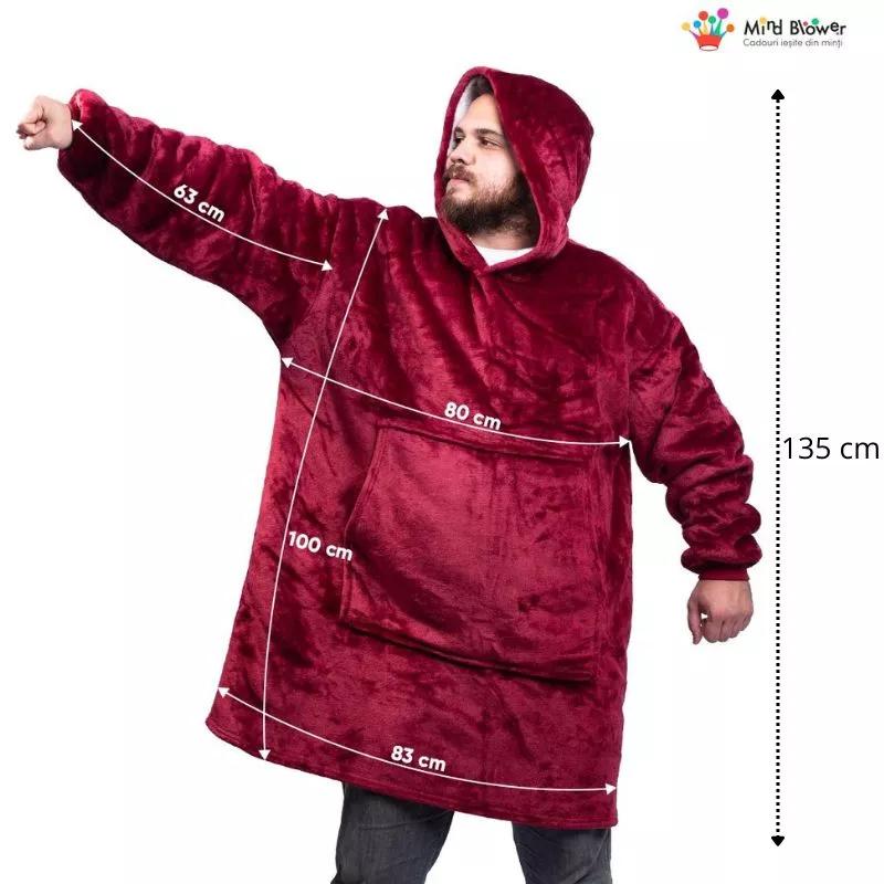 Set 2 paturi cu maneci pentru Cupluri, 135 cm [5]