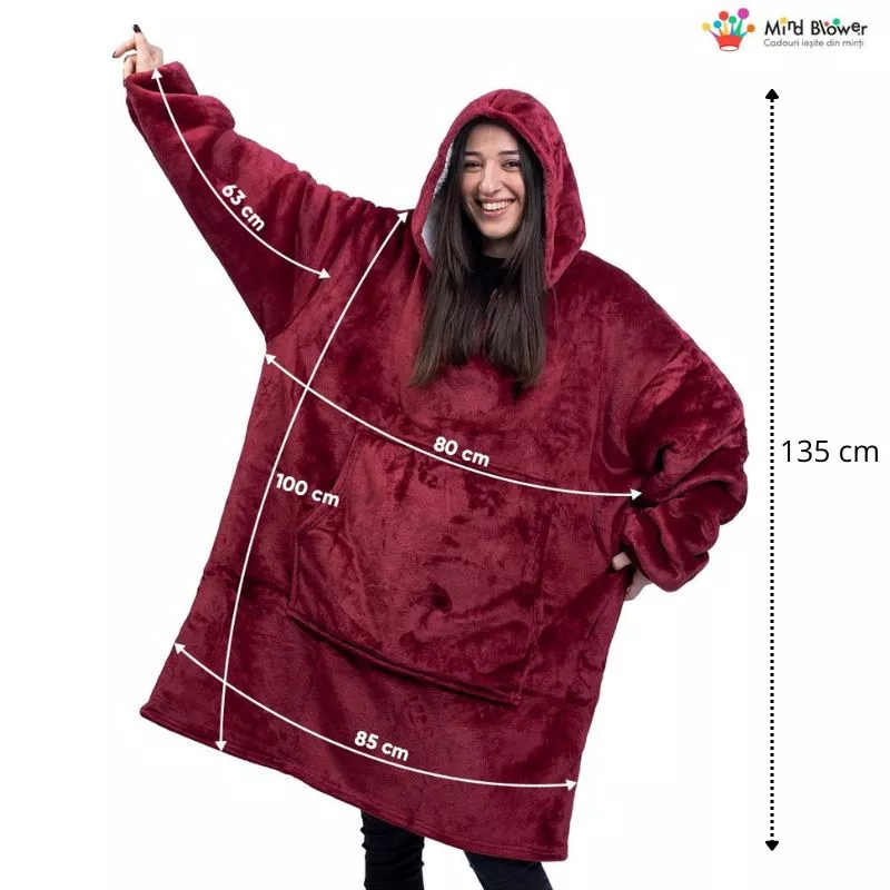 Set 2 paturi cu maneci pentru Cupluri, 135 cm [5]