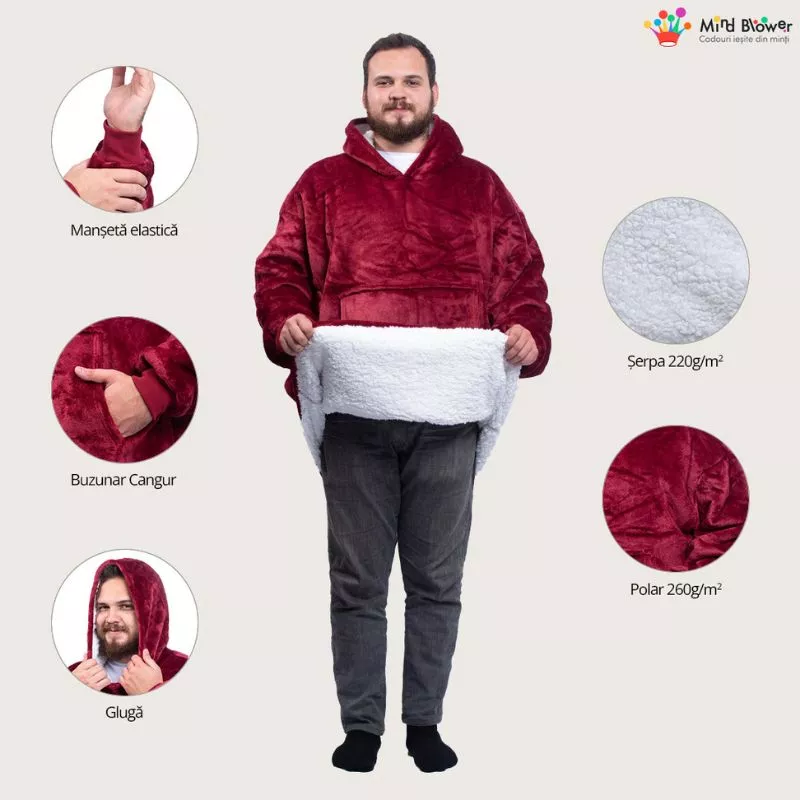 Set 2 paturi cu maneci pentru Cupluri, 135 cm [3]