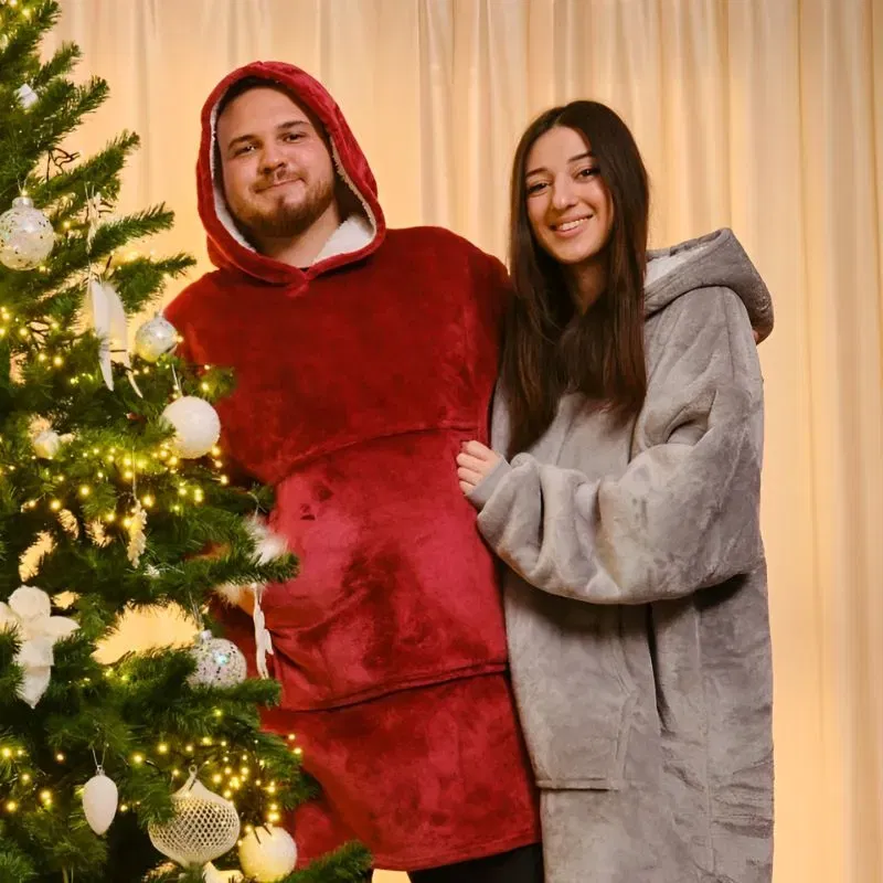 Set 2 paturi cu maneci pentru Cupluri, 135 cm [1]