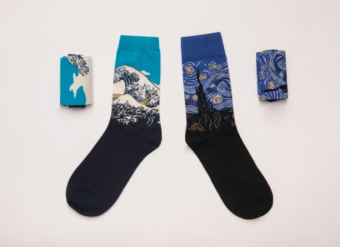 Set 2 perechi sosete Picturi Celebre [2]