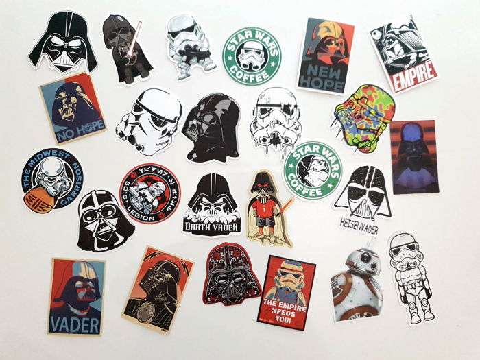 Set 25 stickere laptop Star Wars [2]