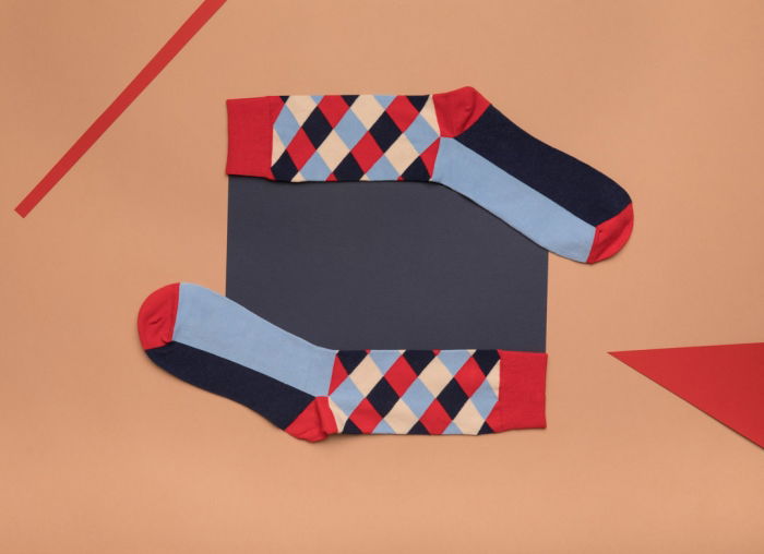 Set 3 perechi sosete costum cu dungi V1 [5]