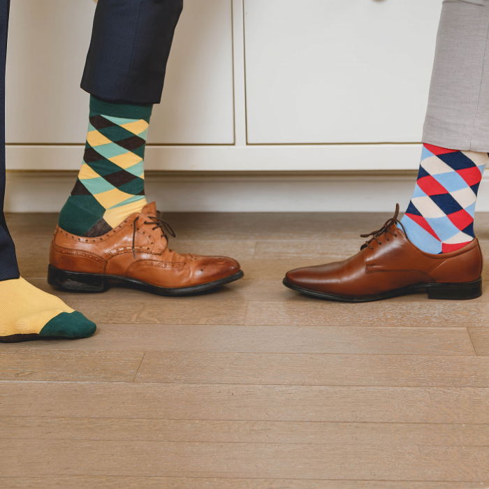 Set 3 perechi sosete costum cu dungi V1 [1]