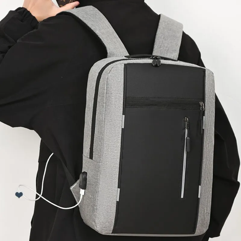 Set 3 piese Rucsac Smart Pack Gri [4]