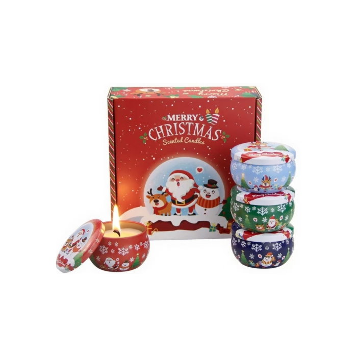 Set 4 Lumanari Parfumate, Christmas Delights [5]
