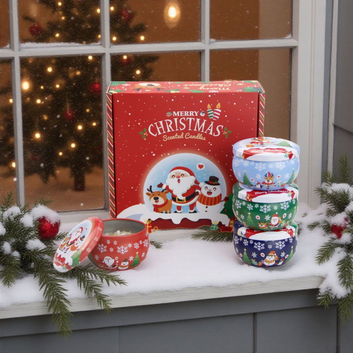 Set 4 Lumanari Parfumate, Christmas Delights [3]