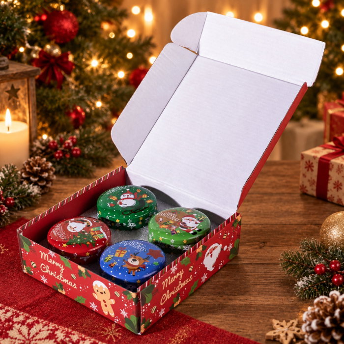 Set 4 Lumanari Parfumate, Christmas Traditions [2]
