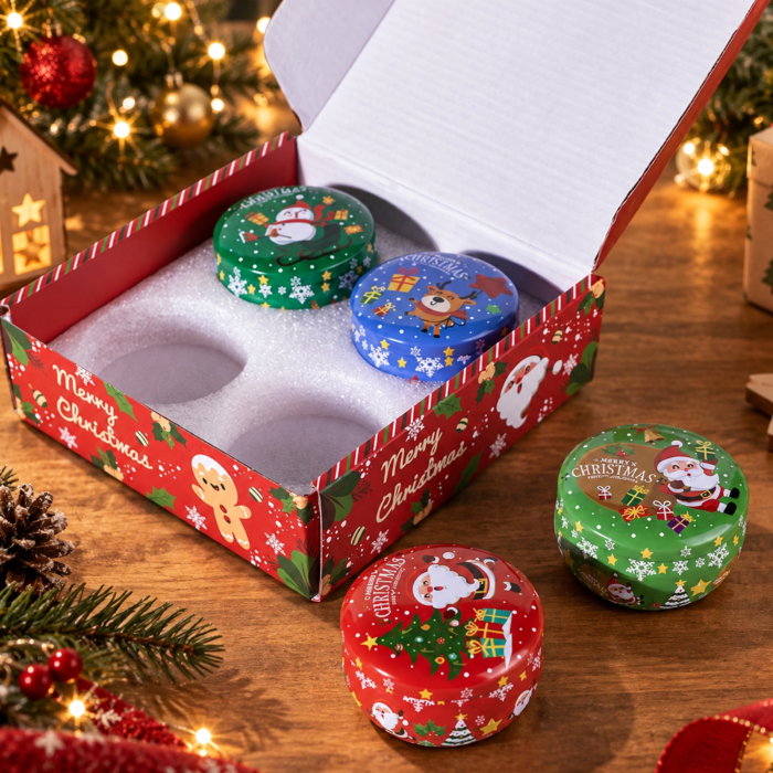 Set 4 Lumanari Parfumate, Christmas Traditions [4]
